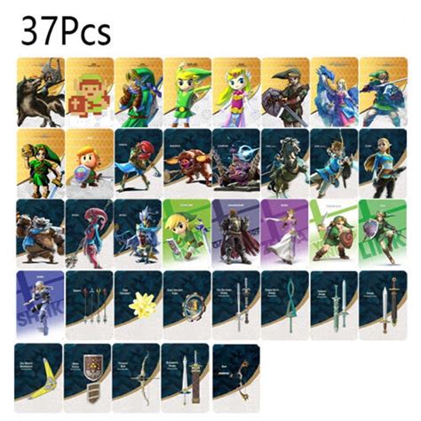 amiibo zelda nfc cards|nintendo amiibo cards Zelda.